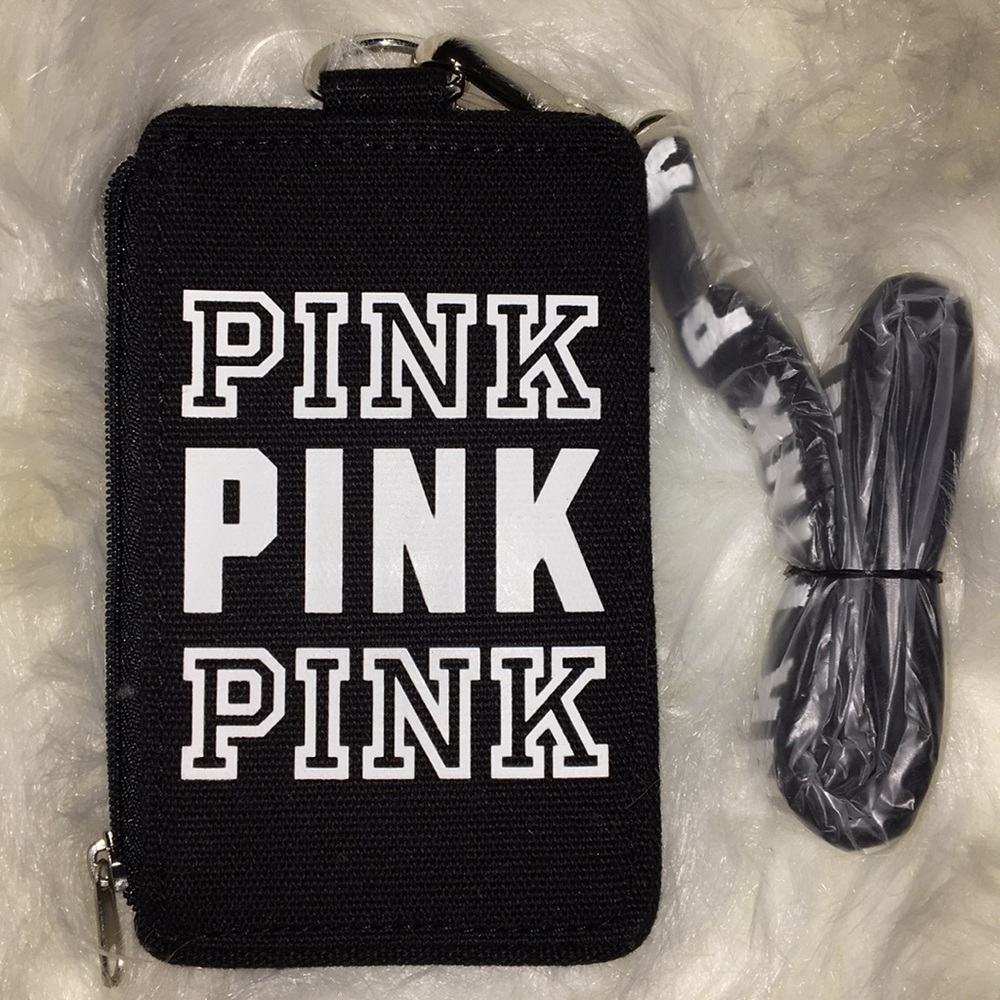 🖤PINK Wallet & Lanyard🖤